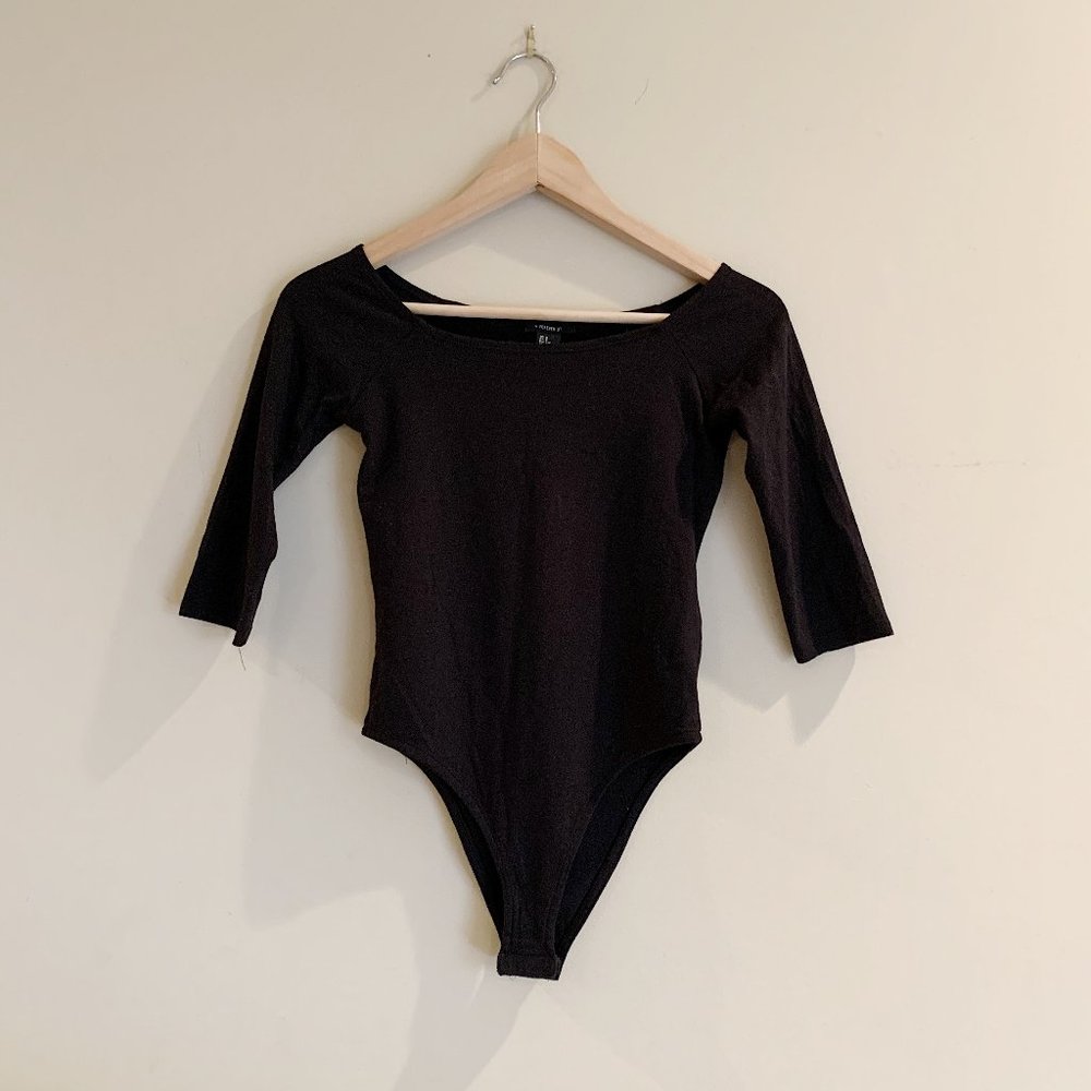 Forever 21 | Off Shoulder 3/4 Sleeve bodysuit | S
